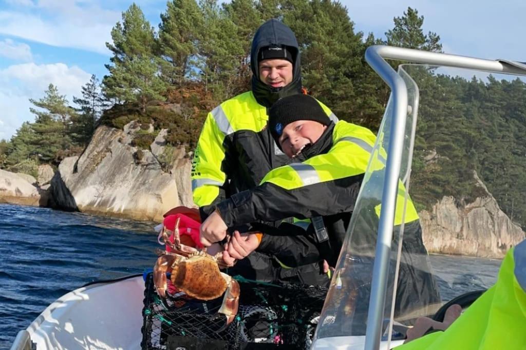 Eksklusiv Rorbu - Havblikk 1 - Batutleie Villa Bekkjarvik Eksteriør bilde