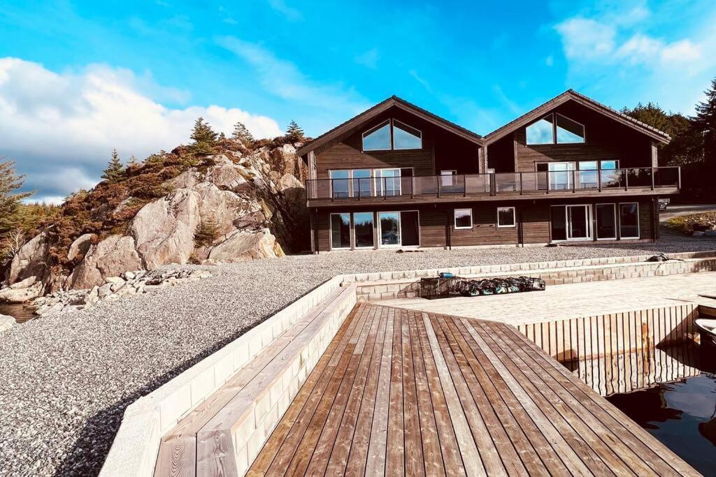 Eksklusiv Rorbu - Havblikk 1 - Batutleie Villa Bekkjarvik Eksteriør bilde