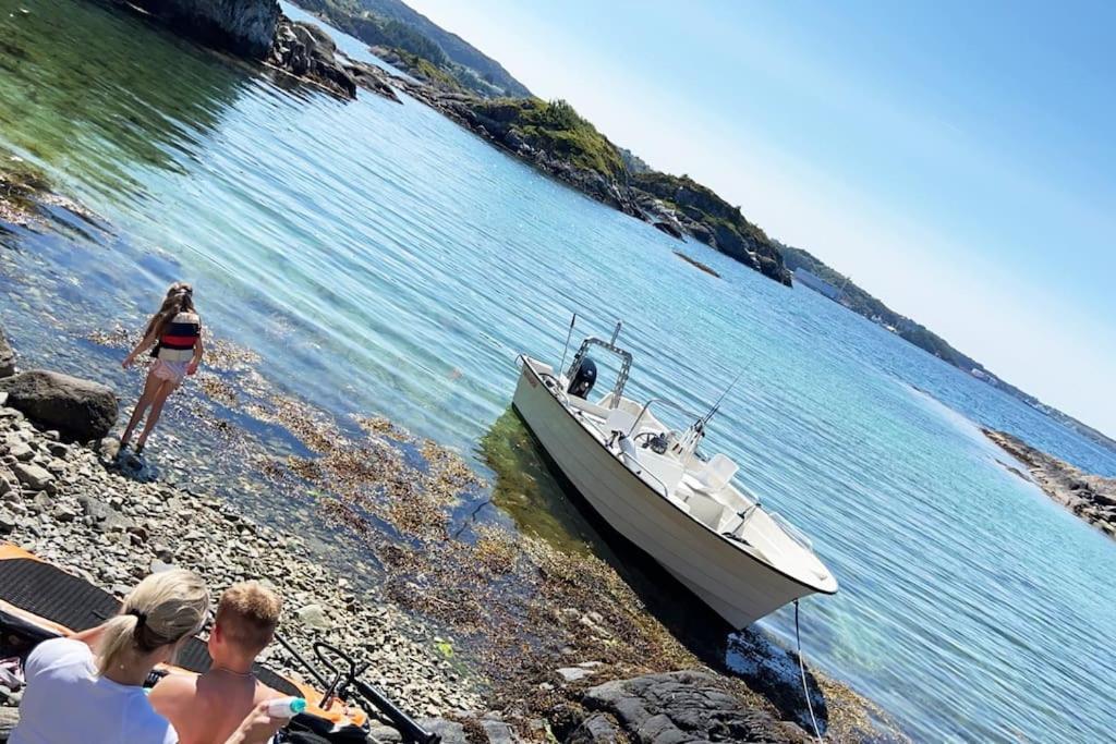 Eksklusiv Rorbu - Havblikk 1 - Batutleie Villa Bekkjarvik Eksteriør bilde